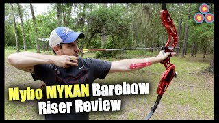 Mybo MYKAN Riser Review and Testing  The Ultimate Barebow Experience [upl. by Ronel251]