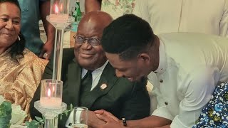 MOSES BLISS Officially informed THE PRESIDENT OF GHANA about his wife MARIE [upl. by Ynetsed]