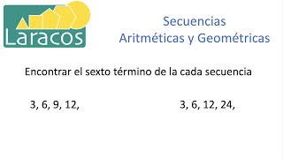 Comparacion de una Secuencia Aritmetica y una Geometrica [upl. by Ennael]