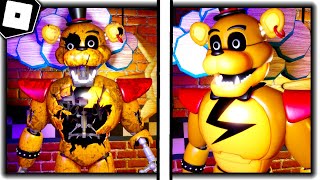 How to Get Shadow Freddy amp Golden Freddy  FNAF The Resurgence  Roblox [upl. by Pantin]