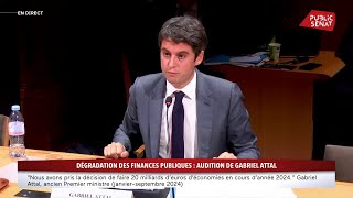 « Ça part complètement en sucette » clash entre Gabriel Attal et le rapporteur général du budget [upl. by Oirasan]