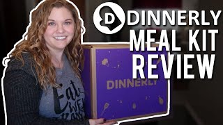 DINNERLY  🍽 Meal Kit Review 👩‍🍳 [upl. by Nisay797]