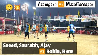 Azamgarh Vs Muzaffarnagar  All India volleyball Anjan Shaheed [upl. by Cl78]