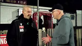 Manager’s Reaction  Atherton Collieries 00 Newcastle Town 01102024 [upl. by Rubetta]