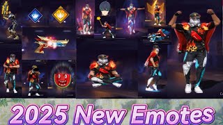 2025 New Free Fire New Emotes Bundles New Avatar newbundle newemotes [upl. by Oler232]