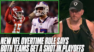 The NFL Overtime Rules Have Officially Changed  Pat McAfee Reacts [upl. by Puttergill]