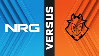 NRG vs G2 Esports  Lower Round 3  202223 NA Spring Cup [upl. by Arihaj827]