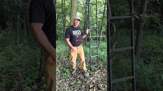 You Should Always Have A Ladder Stand In Your Arsenal hunting deerhunting bowhunting tips deer [upl. by Sulakcin]