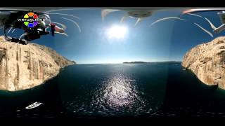 Virtualmind Omnidirectional patent  Sea side View from Drone UAV [upl. by Ahsinad520]