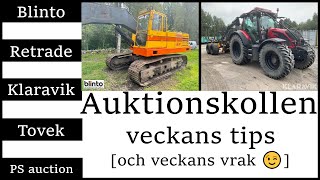 Maskinauktioner v32  Volvo L150D  Valtra N134 med FTG Moheda  Ã…kerman H14B [upl. by Mathis]