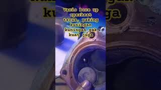 vario bore up overheat terus padahal udah pakai paking kuningan gak kuat juga [upl. by Acinet]