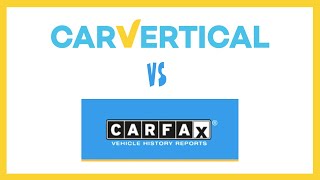 Carvertical vs Carfax  check car history [upl. by Hope]