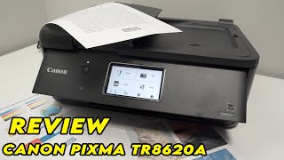 Review of The Canon Pixma TR8620a Printer [upl. by Mich409]