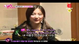 4Minute Funny Cut 1 quotHyunas Sneeze  Jihyun I Hate Youquot [upl. by Eniarrol]