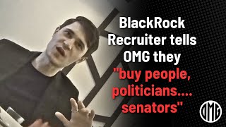 BlackRock Recruiter Who ‘Decides People’s Fate’ Says ‘War is Good for Business’ Undercover Footage [upl. by Ambie692]