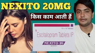 nexito 20 mg tablet  uses  nexito 20 mg in hindi  nexito 20 mg [upl. by Warram]