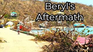 Touring Carriacou After Hurricane Beryls Devastation [upl. by Grindle868]