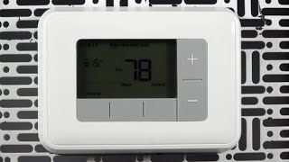 How to program schedules on the T3 thermostat  Resideo [upl. by Bertold212]