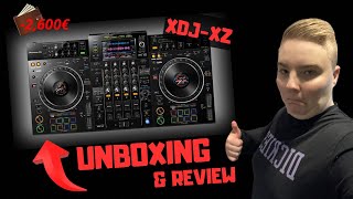 Pioneer XDJXZ  Unboxing amp Review FIN [upl. by Danila]