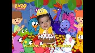 Enzo 1 Aninho Parabéns Galinha Pintadinha [upl. by Etem]