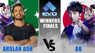 Arslan ash Kuni VS AO Kuni  Winners Finals  EVO 2023 [upl. by Anolla]