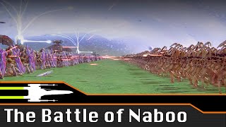 The Battle of Naboo  Star Wars Canon Lore  Battle Analysis [upl. by Deyas]