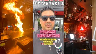 HIBACHI TEPPANYAKI FOOD REVIEW [upl. by Ennayk]