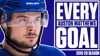 Every Auston Matthews Goal From 201920So Far [upl. by Enois]