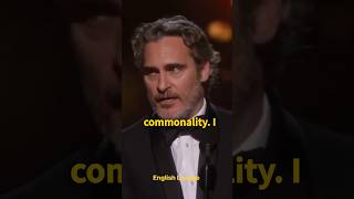 Joaquin Phoenixs Powerful Oscar Acceptance Speech [upl. by Naneek]