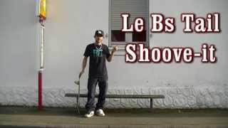 Tuto de Skate comment faire un backside tailslide shoove it out [upl. by Hayyikaz]