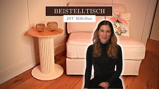 DIY Beistelltisch  Einfacher Möbelbau ohne Bohren und Schrauben [upl. by Alamap804]