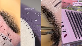 Lash Tutorial  Beginners Lash Tech Entry To Volume  VEYE Lash  Layered Lash Mannequin [upl. by Undine687]