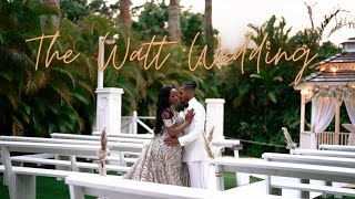 Rotimi “I Do”  Watch This Heartwarming Wedding Story Unfold The Watt Wedding  Miami  Mood 4 Eva [upl. by Laeynad]