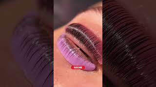 Lash lift 🛗 lashlift lashes beautifullashes makeup eyelashes viralvideo [upl. by Fatsug]