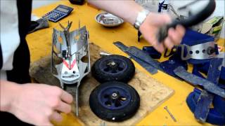 How to disassemble a pair of skikes Tutorial 007 [upl. by Nebuer]