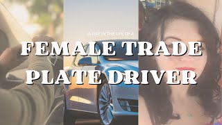 I get paid to drive luxury cars Day in the life of a Female Trade Plate Driver in the UK  Vlog [upl. by Las]