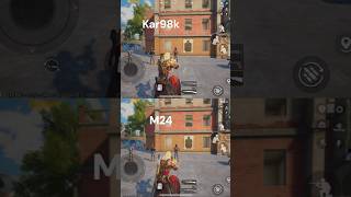 Kar98k VS M24 Helmet 3 pubg pubgmobile shorts KOTSPb пабгм [upl. by Kurtis935]