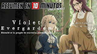 🔷 Violet Evergarden Película  Resumen en 10 Minutos más o menos [upl. by Ellesor]