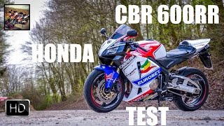 HONDA CBR 600RR TEST  Mein neues Motorrad [upl. by Leckie844]