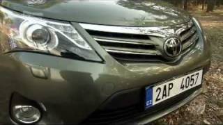 Test Toyota Avensis  facelift 2012 [upl. by Aihsemak]