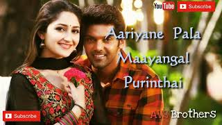 Aariyane Pala maayangal purinthai Tamil WhatsApp status Video [upl. by Terrie436]