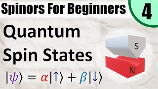 Spinors for Beginners 4 Quantum Spin States SternGerlach Experiment [upl. by Ylreveb49]