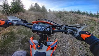 Enduro Riding The KTM 250 2 Stroke Awesome [upl. by Juster786]