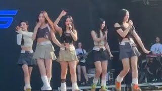 230803 Newjeans at lollapalooza 2023  US Debut Stage🔥 뉴진스 newjeans lollapalooza [upl. by Aehtorod]