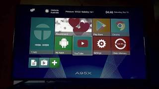 Alphawise A95X R1 Android TV Box Unboxing and Review [upl. by Ayle22]