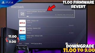 How to downgrade PS4 from 1100 to 900 Reverting PS4 to 900 [upl. by Olivia755]