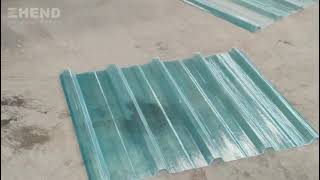 Fiberglass roof sheet 12mm [upl. by Asillem]