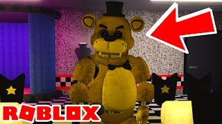 Becoming Golden Freddy in The NEW Roblox FNAF RP Freddys Ultimate Roleplay [upl. by Essyla]