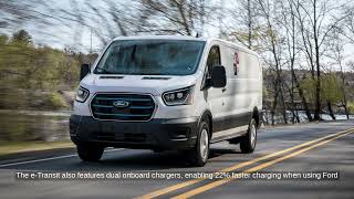 Ford launches new ETransit Enhanced Range [upl. by Sikleb]