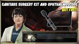 OBTAIN SANITARS SURGERY KIT AND OPHTHALMOSCOPE  EFT  THERAPIST COLLEAGUES PART 2 COTTAGE KEY 1211 [upl. by Gennifer355]